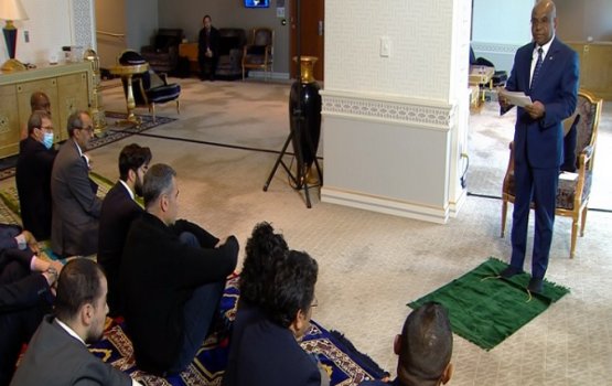 UN ge aamu majilis gai Shahid imaamve hukuru namaadhu kuravvaifi