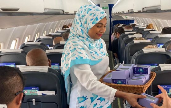 Manta in hingaa cabin crew in thamreenu kuraa program gai baiverivaan hulhuvaalaifi