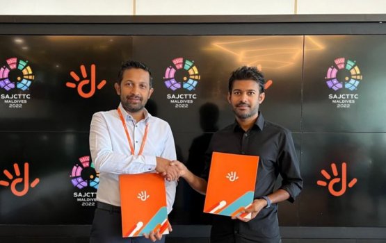 Dhekunu Asia ge junior TT championship ge digital partner akah Dhiraagu 