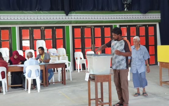 Emme vaadhaverikan bodu MDP ge ethereyge inthihaabuge votelun fashaifi