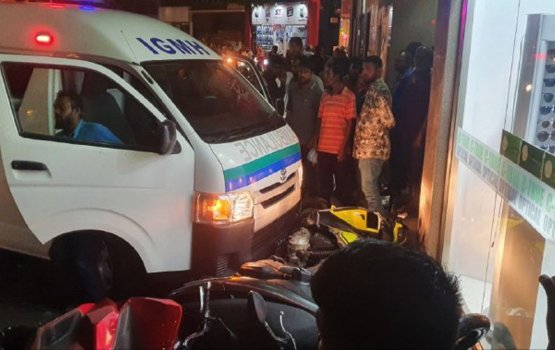 Ambulance control nuve, park koffai huri cycle thakah araifi