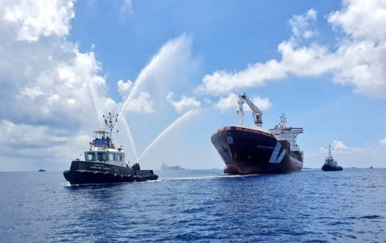 Bodu musaara aaeku MSS ge  Container Boat ah meehun hoadhanee