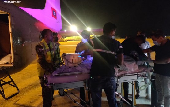 Vilingili launch accident gai aniyaavi ekaku adhives ICU gai