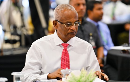 Raees Solih 9 mahah fahu miadhu noosverinnaa badhdhal kurany