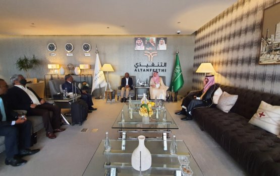 Raees Solih ge siteefulheh hifaigen Shahid Saudhi ah vadaigenfi