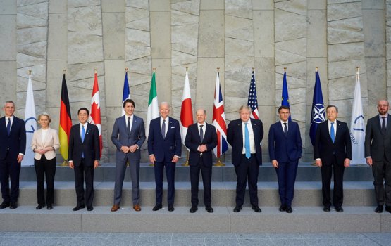 G7 summit gai Russia aa dhekolhah aa fiyavalhu thakeh iulaan kuranee