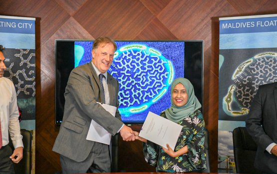 Floating island project ge agreement ah badhalu genes alun soi koffi