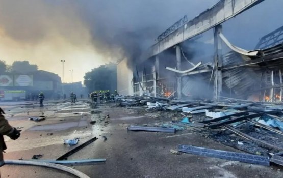 Russia in Ukraine ge shopping mall akah hamalaa dhee gina bayaku maraalaifi