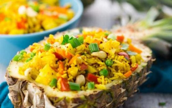 Hukuru malaaaiy: Pineapple rice