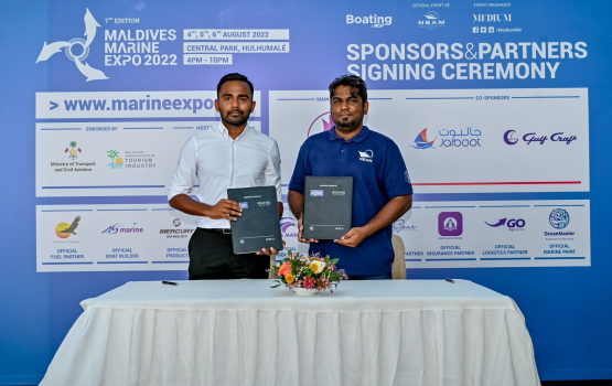 Marine Expo ge lubricant partner akah Villa