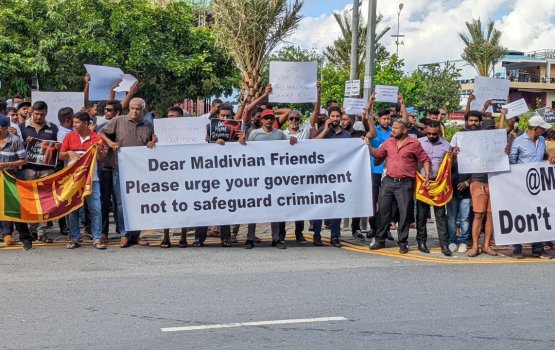 Gotabaya raajje aumun Male' gai dhiriulhey lanka meehun ihuthijaajah nukumejje