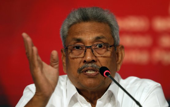 Lanka ge raees Gotabaya himaayai hoadhan raajje ah