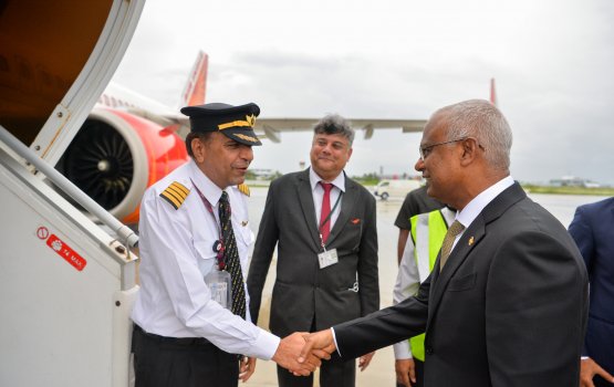 Raess Solih India ah furaavadaigenfi 