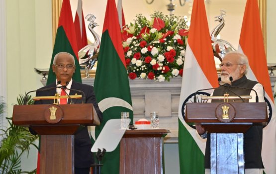 India ge hageegee rahumaiytheri eh ge gothugai rajje dhemi onnaane: Raees