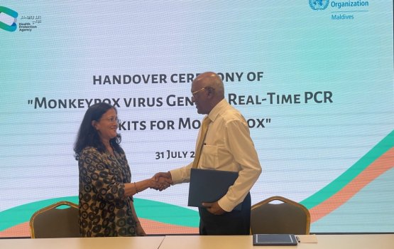 Monkey pox ah test kurumah IGMH ge laboratory thayyaaru kuran fashaifi