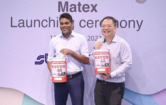 Nippon paint Matex Sto in raajje ah tha'aarafu koffi