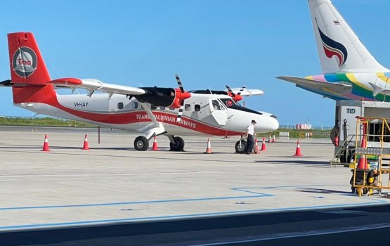 Aa resort thah hulhuveythee TMA ithuru seaplane eh genesfi