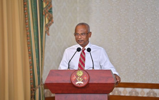 Raees Solih ge hamdharudhee ge massege eh Pakistan ah 