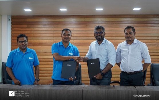 Plastic recycle kurumah hulhumale gai facility eh gaaimu kuranee