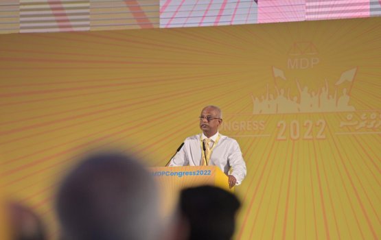 Hiyaalu thafaathuvun thakeh huttas kuriah dhiyun noon gotheh MDP akah neh: Raees