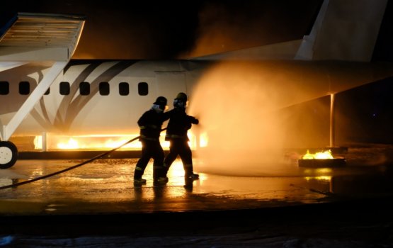 Raajjeyge furathama automatic fire simulator himeney aviation academy hulhuvaifi