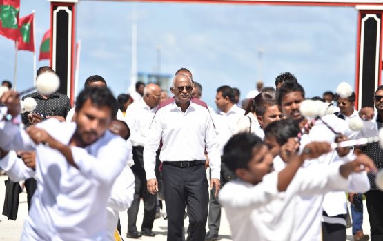 Raees Solih ge campaign shiaarakee 