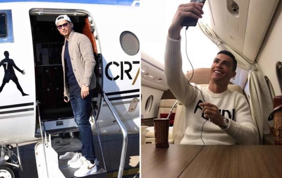 Cristiano Ronaldo ge luxury jet vikaalaifi