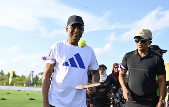 Kulhivaruge maidhaanun ves fenigendhanee Raees Solih ge joashaai foari