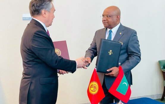 Kyrgyzstan ah ves visa nulai Dhivehin nah dheveyne