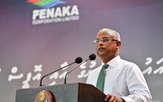 Amaazakee bodu thiladhunmatheegai 8,000 en'dhu gaaimukurun: Raees Solih