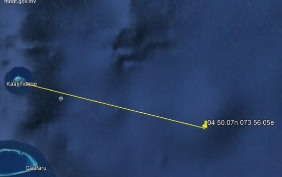 Update: India in male' dhathuru kuri boat eh adiah gos gellunu meehaa fenijje