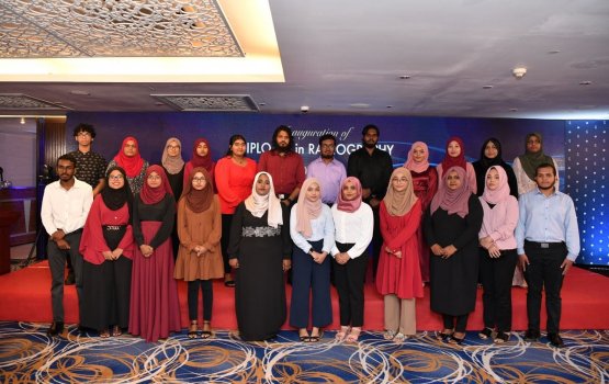 STO in Radiography ge dhaairaa ah dhivehin thamreenu kuranee