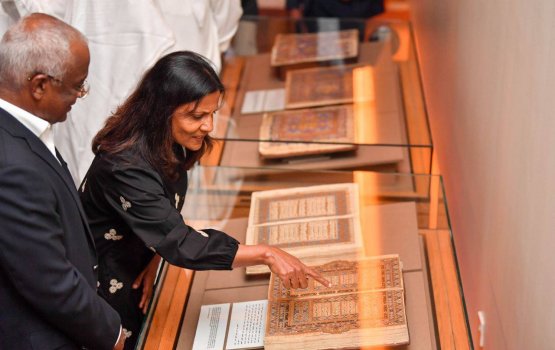 Raees Solih Bahrain ge Quruan facility ah ziyaaraiykuravvaifi