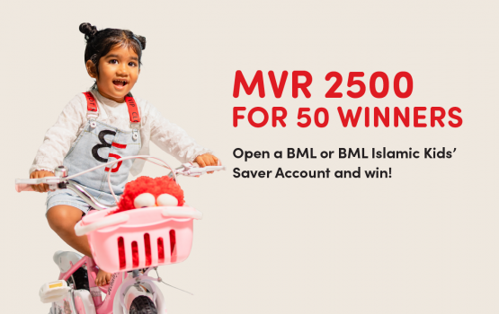 Kids Saver account hulhuvaafaraathakah khaassa promotion eh