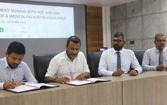 Hulhumale ge 2 vana fiyavaheegai ADK in zamaanee fenvaruge hospital eh alhanee