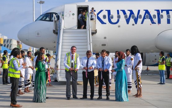 Kuwait Airways ge dhathuru thah Raajje ah alun fashaifi
