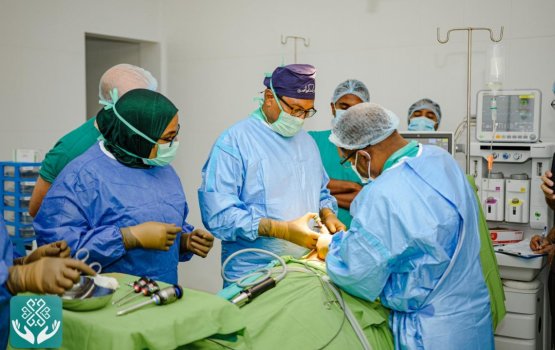 Kulhudhuffushi gai  Laparoscopy surgery furathama faharah koffi