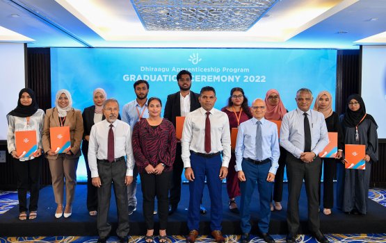 Dhiraagu apprenticeship program 15 dharivaraku furihama koffi