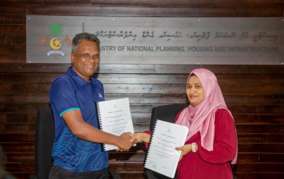 Maafaru airport ge runway bodu kurumuge masaikah MTCC ah aa havaalukohffi