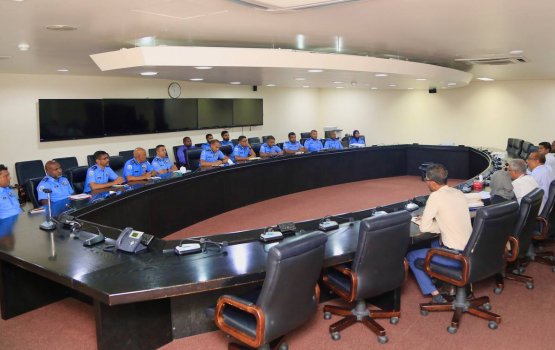 ‪Riyaasee inthikhaabu ge salaamathee kankamaa gulheygothun mashvaraa koffi