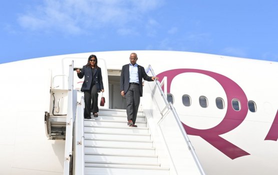 Raeesge dhekanbalun Qatar ge dhaturufulhah fahu Rajje vadaigenfi