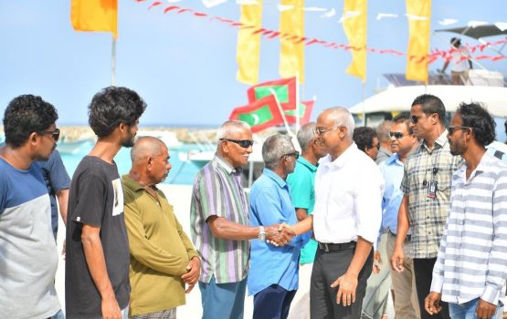 MDP ge riyasee primary campign ah Raees soilih r. Atholhah