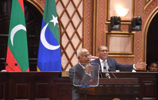 Idhikolhu membarun raees ge riyaasee bayaanah huras elhumun jalsaa medhukandaalaifi