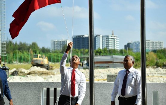 Sarukaaruge Office imaaraai Umar Zahir Building Raees hulhuvvaidhevvaifi