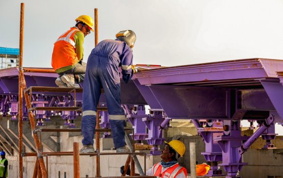 Thila-Male' Bridge hadhaa India ge AFCONS vikkaalan iullan koffi