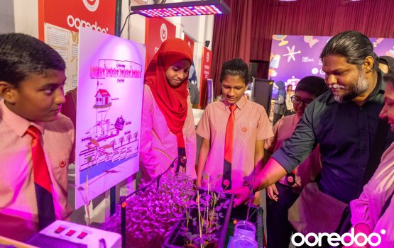 Ooredoo stem fair gai school dharivarun ge eejaadhee halluthah dhakkaalanee