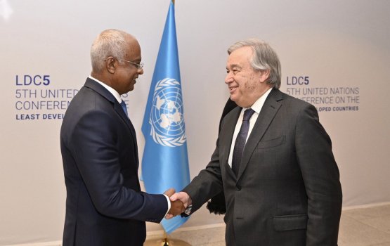 Raees Solih UN Secretary General aa bahdhalu kuravvaifi