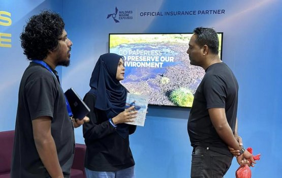 Marine expo ge Allied ge stall ah bodu tharuheebeh!