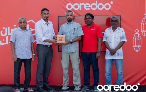 Ooredoo ge hurihaa customer innah roadha mahuge konme dhuvahaku ves khaassa hadhiyaa