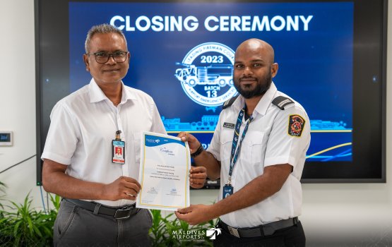 MACL in leading fireman course kaamiyaabu kamaaeku ninmaalaifi